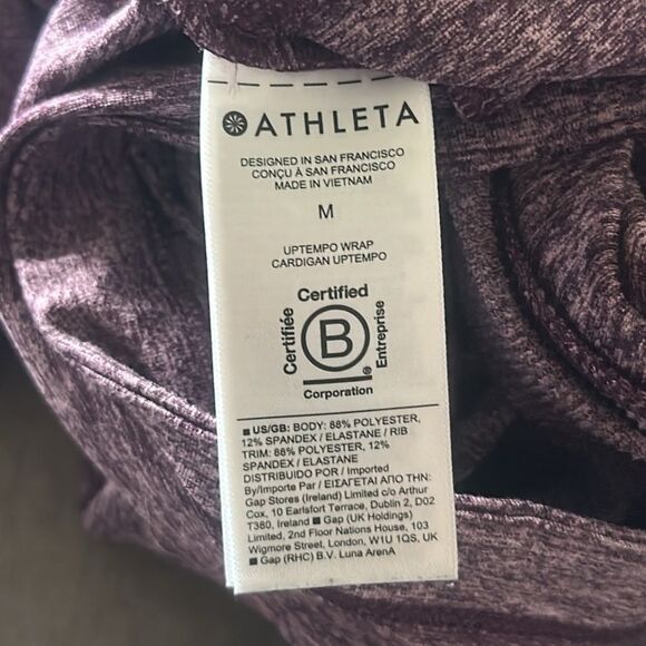Athleta Upbeat Tempo Hooded Cardigan Wrap! - Picture 6 of 7